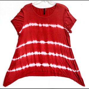 Forever 21 Tie Dye Flowy Shirt Size Small